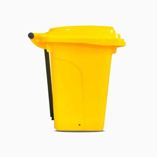 CONTENEDOR DE 50 LITROS (TACHO) ǀ CON PEDAL CENTRAL ǀ COLORES VARIOS ǀ CLEANPRO® INDUSTRIAL LINE - Imagen 3